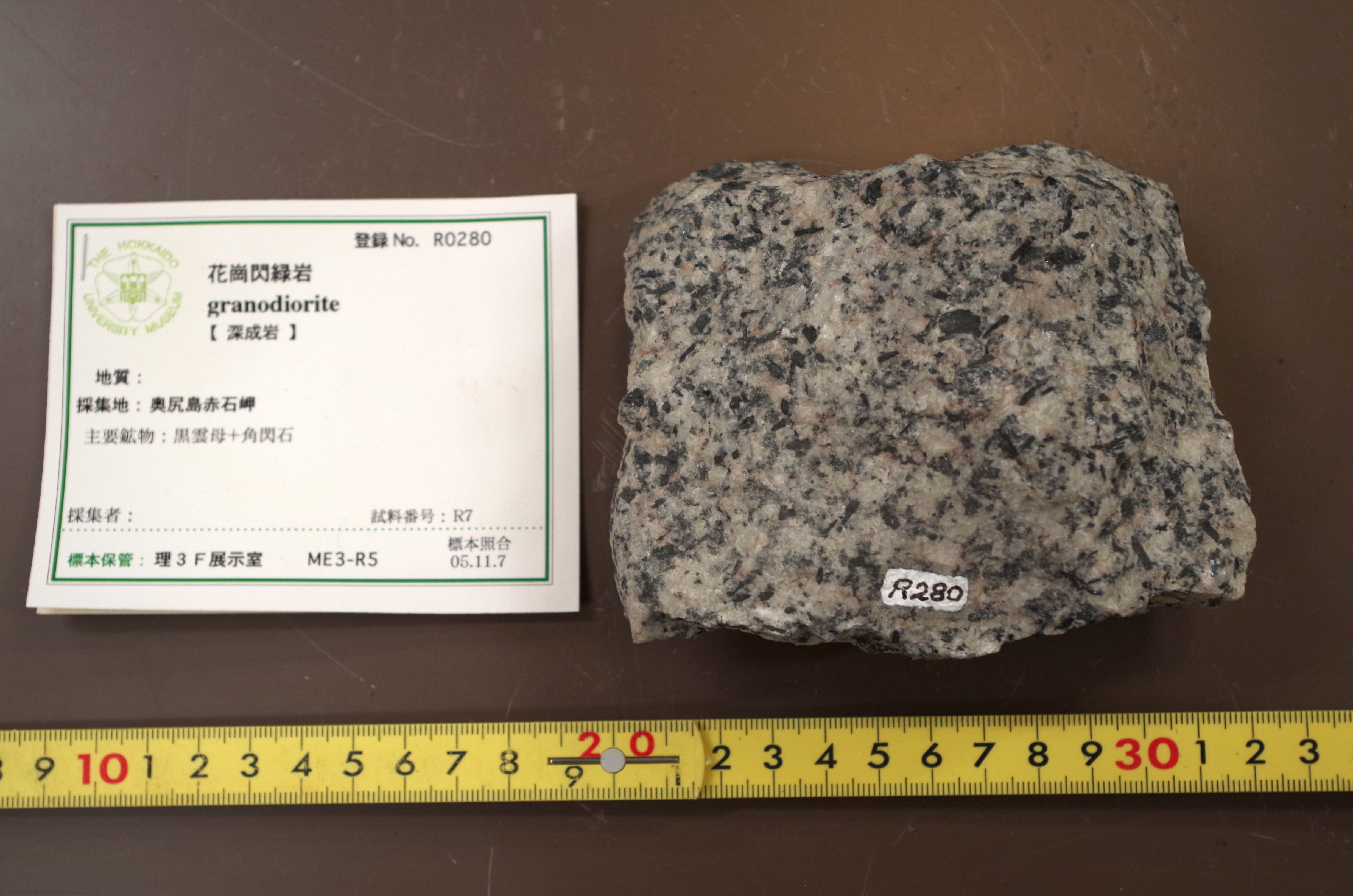 花崗閃緑岩 みんなの博物館